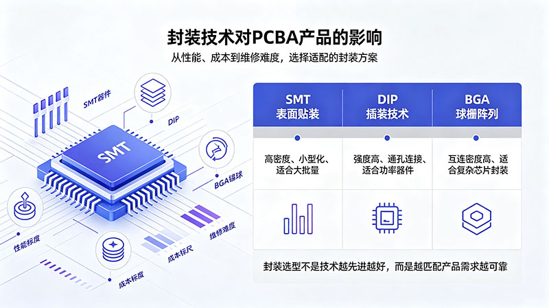 PCBA封装技术