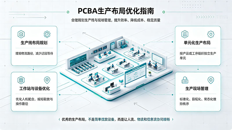 PCBA生产布局